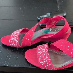 Elegant Red Women's Sandals